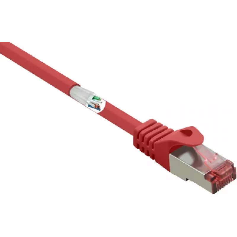 Renkforce RF-5276306 Ethernet komutacinis kabelis raudonas