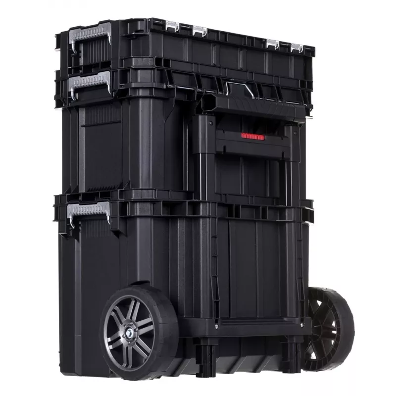 “Connect Rolling System” KETER įrankių dėžių komplektas