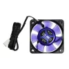 NOISEBLOCKER JuodaSilentFan XR2 60mm korpuso ventiliatorius