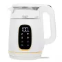 Elektrinis virdulys Adler AD 1305WG — 1,7 l, 2200 W, stiklas/plastikas, baltas/auksinis/permatomas