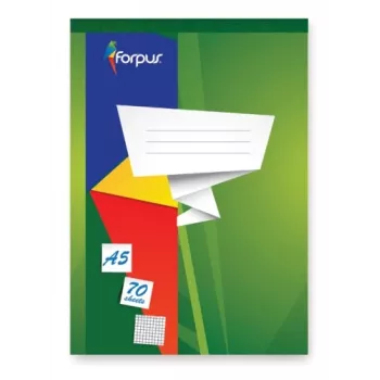 Užrašų knygelė, išimami lapai, Forpus, A5/70, languota 0723-002