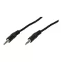 Audio kabelis LogiLink 3,5 mm - 3,5 mm 10 m juodas