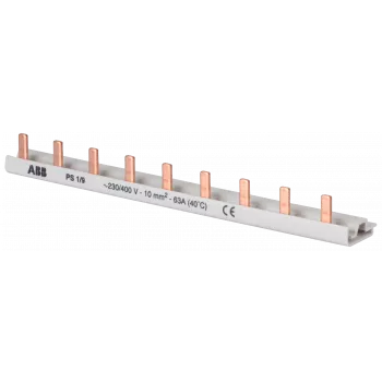 ABB 1 fazės šynos PS1/9 pro M kompaktiškos 9 modulių uždarytos PS1/9 (2CDL210001R1009)