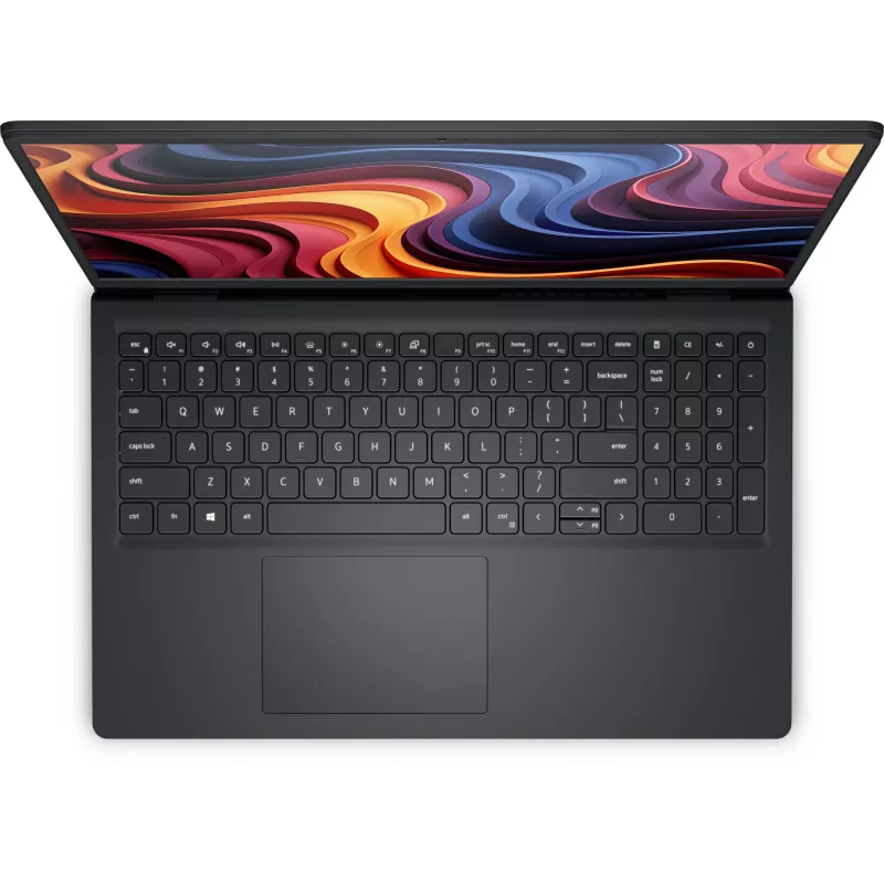 Dell 15 DC15255/AMD Ryzen 5 7520U/8GB/512GB SSD/15.6 FHD/AMD Radeon 610M/WLAN + BT/US Kb/3 Cell/W11Home/Carbon Juoda/3yrs Basic Onsite