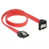 SATA laidas DeLOCK 83978 0,3 m SATA 7 kontaktų Juodas Raudonas