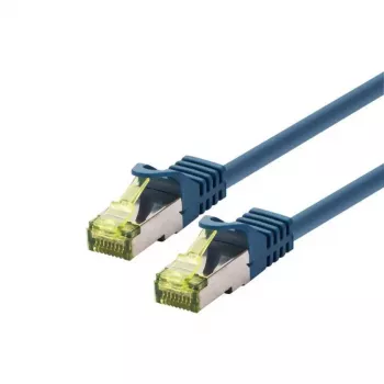 Tinklo kabelis LOGON SSTP Cat6a Mėlynas 3 m, RJ-45 į RJ-45, ekranuotas