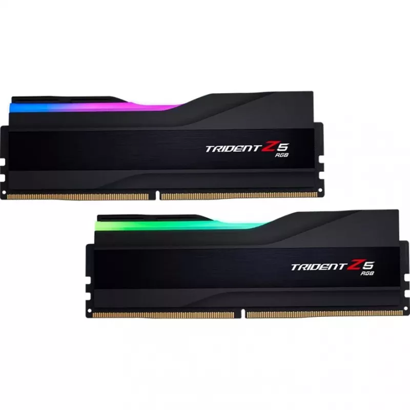 DIMM 128 GB DDR5-6000 (2x 64 GB) Dual-Kit, Arbeitsspeicher schwarz, F5-6000J3444F64GX2-TZ5RK, TZ5 RGB, INTEL XMP