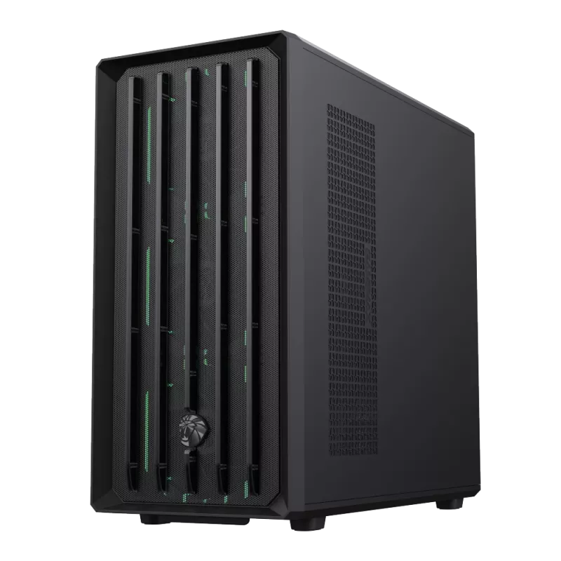 Gamemax korpusas | CLAW 460 BK | Juodas | Mid-Tower | Maitinimo šaltinis neįtrauktas