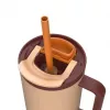 Termo puodelis su teleskopiniu šiaudeliu Kambukka Rio Tumbler 950ml Almond Dream
