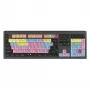 “Logickeyboard ASTRA 2” klaviatūra USB AZERTY anglų kalba juoda viso dydžio 104 klavišai
