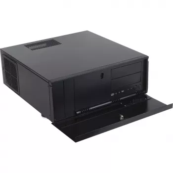 Kompiuterio korpusas SidabrinėStone Grandia GD07 - tower - SSI, juodas