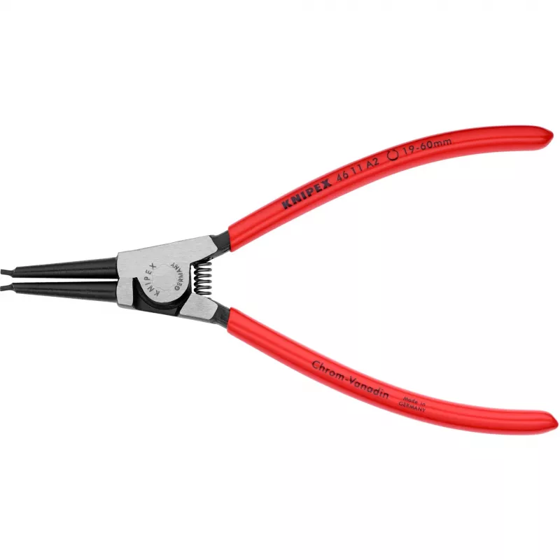 Knipex žiedinių fiksatorių replių rinkinys 4 vnt. sulankstomame dėkle 19–60 mm