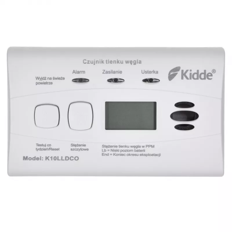 K10LLDCO KIDDE ANGLIES MONOKSIDO IR ANGLIES MONOKSIDO DETEKTORIUS