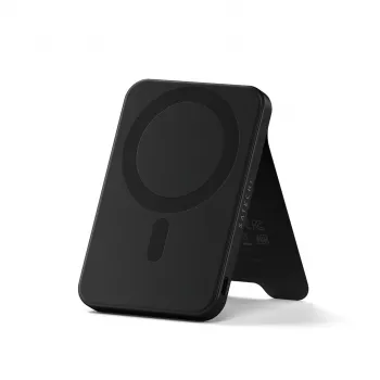 Satechi ST-B5Q2SK maitinimo blokas 5000 mAh, belaidis įkrovimas, juodas