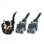 Microconnect PE011330 maitinimo laidas juodas 3 m 2 x C13 jungtis