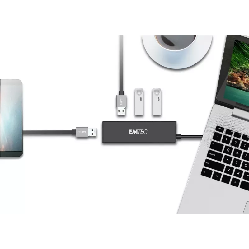 Emtec T620A Type-A Classic USB 3.2 Gen 1 šakotuvas
