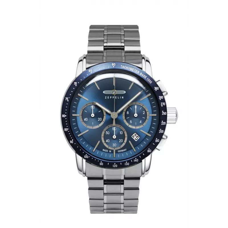 Laikrodis Zeppelin New York 8878MB3, kvarcinis mechanizmas, 42 mm korpusas