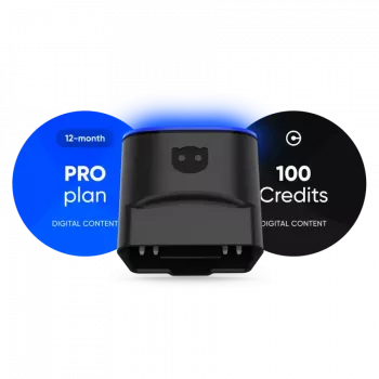 Diagnostinis skaitytuvas OBDeleven OBDeleven diagnostinis skaitytuvas 3 Pro Pack P1052 — transporto priemonės diagnostikos ir kodavimo įrankis