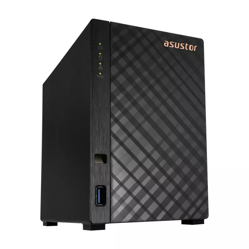 Asustor AS1102TL NAS/atminties serveris Mini Tower Realtek RTD1619B 1 GB DDR4 0 TB ADM juoda