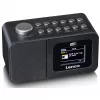 Stalinis radijas Lenco CR-625BK — FM/AM imtuvas su Bluetooth, juodas