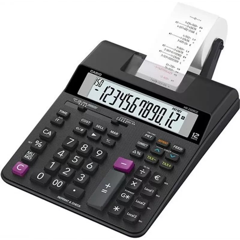 Spausdinimo skaičiuotuvas Casio HR-200RCE