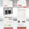 UNITEK Y-C474BK USB kabelis USB 3.2 Gen 1 (3.1 Gen 1) 1 m USB A USB C Juoda