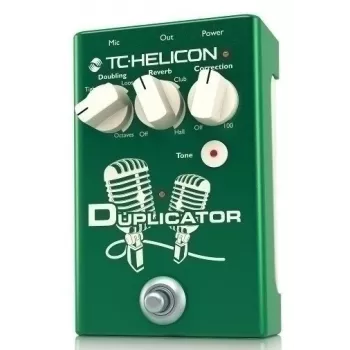 Doubling Reverb Correction TC-Helicon Duplicator 000-DDX00-00010 – balso dvigubinimo ir reverberacijos korekcijos efektų įrenginys