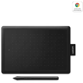 “Wacom One by Small - Laidinis - 152 x 95 mm - USB - Rašiklis - 133 taškai per sekundę - Windows 10, Windows 10 Education, Windows 10 Education x64, Windows 10 Enterprise, Windows 10... (CTL-472-S)”
