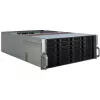 Serverio korpusas Inter-Tech 4U-4424 stovo, juodas, sidabrinis