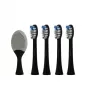 Dantų šepetėlio keičiamos galvutės No name LOVIO_SonicProtect PRO vidutinio kietumo šereliai 5 vnt. LVTB124BK-HM