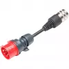 Juice Technology saugos adapteris JUICE CONNECTOR, CEE16 / 400V, 3 fazių (raudonas, skirtas JUICE BOOSTER 2)