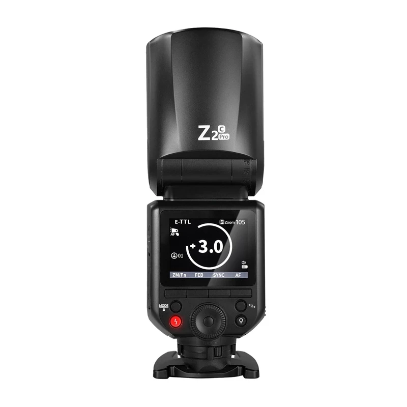Neewer Z2PRO-C ovali blykstė, skirta Canon 2,4 GHz belaidžiam TTL