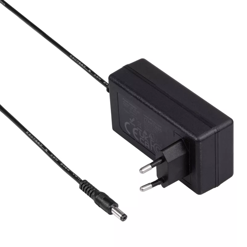 Akyga AK-TB-35 universalus maitinimo adapteris, 24 V, 2 A, 48 W, 5,5 x 2,1 mm, 1 m