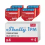 Shelly Relay 1PM Gen4 16A WLAN Zigbee Bluetooth — DIN bėgelio išmanioji relė su galios matavimu