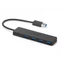 USB šakotuvas Anker Innovations A7516016 USB 3.2 Gen 1 Type-A 5000 Mbit/s Juoda