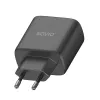 Lauko kroviklis SAVIO LA-06/B USB Type-C 30W Power Delivery 1x USB-C Juoda, 5–20V, 3A/9V, 3A/5V, 3A/12V, 2.1A