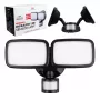 LED sieninis šviestuvas MACLEAN MCE524 su PIR judesio jutikliu, modelis MCE524 B