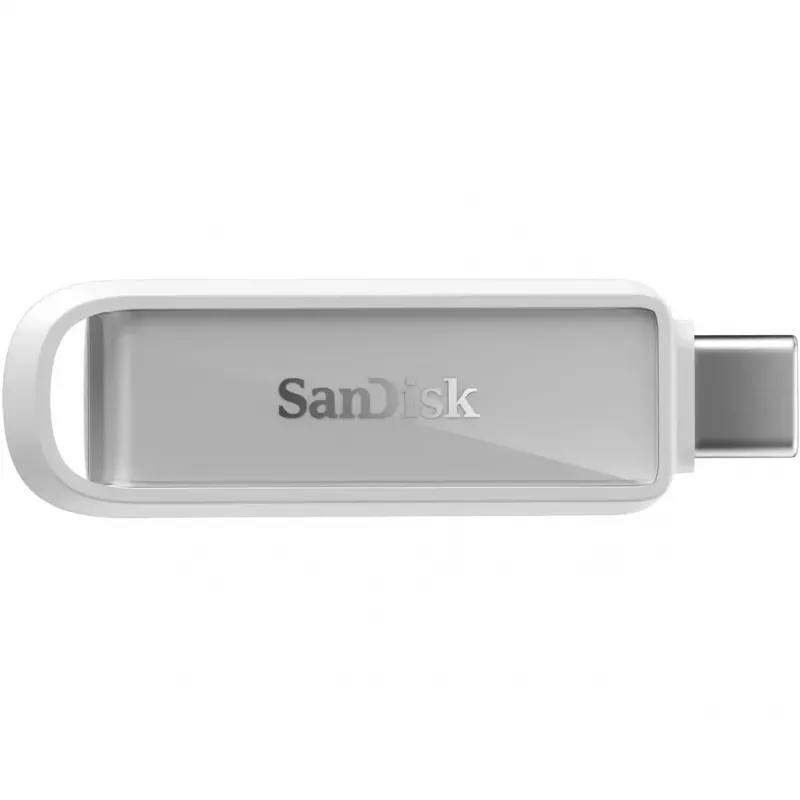 „SanDisk Phone Drive“, 1 TB, USB Type-C, 3.2 Gen 1 (3.1 Gen 1), 150 MB/s, be dangtelio, balta