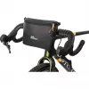 Morobbia Speedster 2in1, dviračio krepšys/dėklas (juodas, Handlebar Bag 1,5 l)