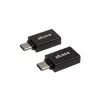 USB Type-C USB Type-A lyties keitiklio adapteris Akasa AK-CBUB62-KT02