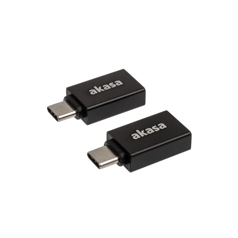 USB Type-C USB Type-A lyties keitiklio adapteris Akasa AK-CBUB62-KT02