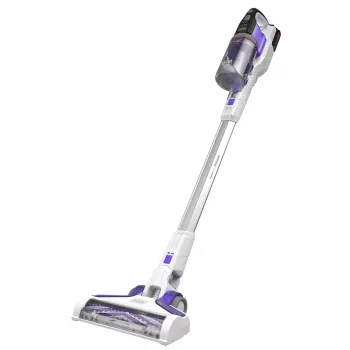 Juoda & Decker BHFEV1825CP belaidis dulkių siurblys/elektrinė šluota 2-in-1 belaidis dulkių siurblys Sausas Be maišelio Balta 2,5 Ah
