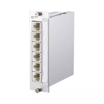 METZ CONNECT BTR E-DAT C6A 6x8 paviršinio montavimo paskirstymo skydas - modulinis įėjimas - anoduotas aliuminis - 6 prievadai (130857C-E)