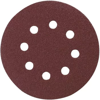 Makita - Schleifpapier - für Holz, Metall - 10 Stücke - 125 mm - rund - Körnung: P120 - 125 mm