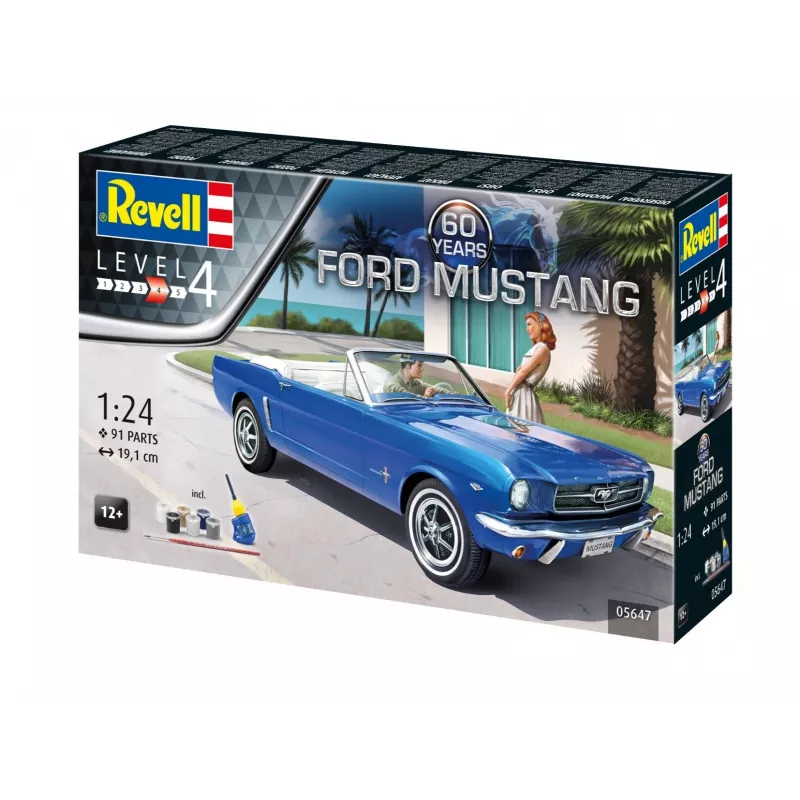 „Ford Mustang“ 60-mečio dovanų rinkinys 1/24