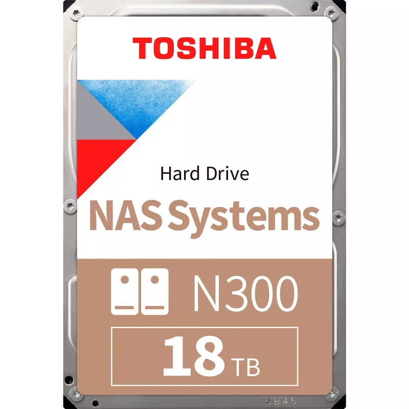 Toshiba HDWG51JUZSVA Storage Drive 18 TB SATA 6Gb/s