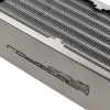 Radiatorius Aqua-Computer airplex radical 4/480 — aliuminis, varis, nerūdijantis plienas, 520×140×73 mm