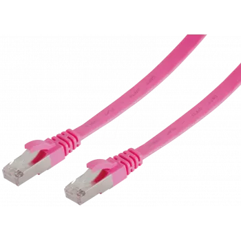 Tinklo kabelis ShiverPeaks BS75520-SLM purpurinis 10 m Cat7 U/FTP (STP)