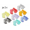 Laido spaustukas DeLOCK 86420 RJ45 Įvairiaspalvis 16 vnt.