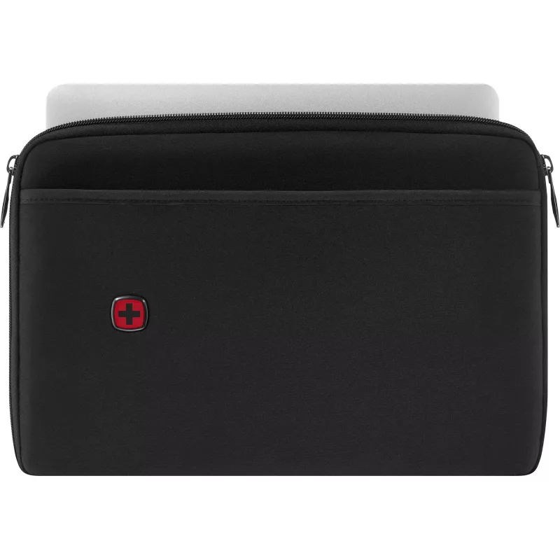 Laptop Neoprene Sleeve Wenger BQ 12–13 inch Juoda — fits 12–13 inch laptops